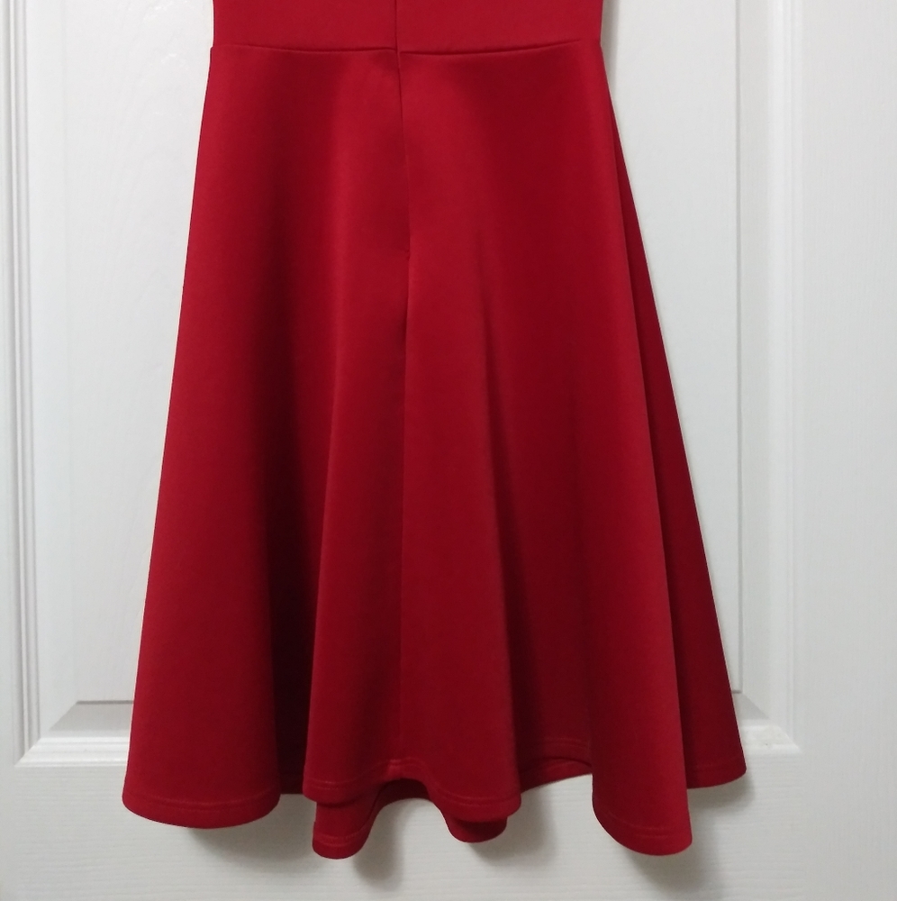 Strapless Red Dress - Picture 4 of 4